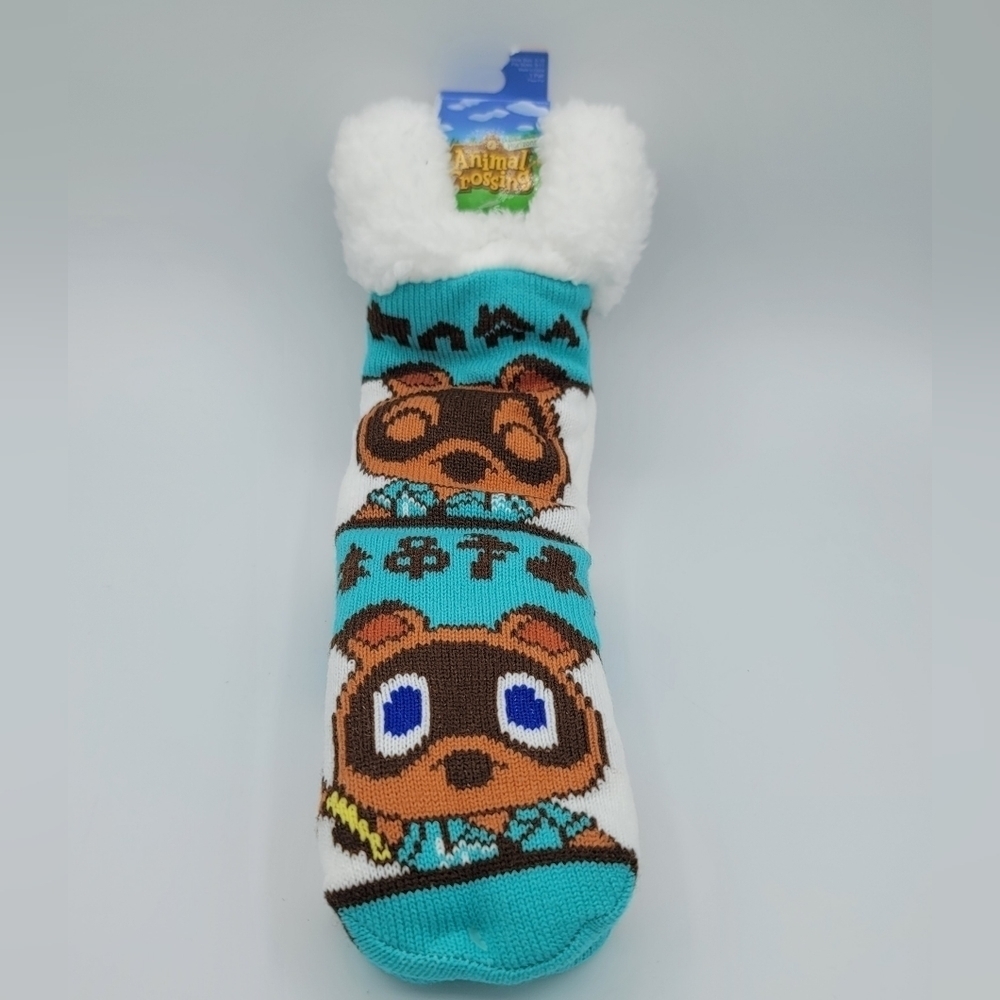 Animal Crossing Fluffy Socks New #1542